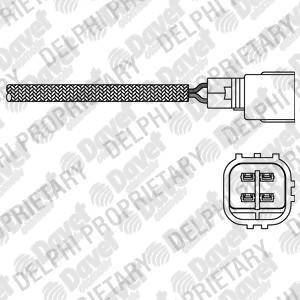DELPHI ES20269-12B1 Lambda Oksijen Sensoru Toyota Corolla 92-97
